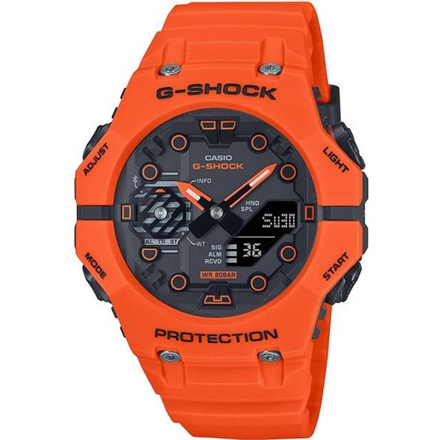 CASIO Men's G-SHOCK GA-B001FL-4AJF [G-SHOCK Orange Color Model] Round Watch Orange Carbon *Resin