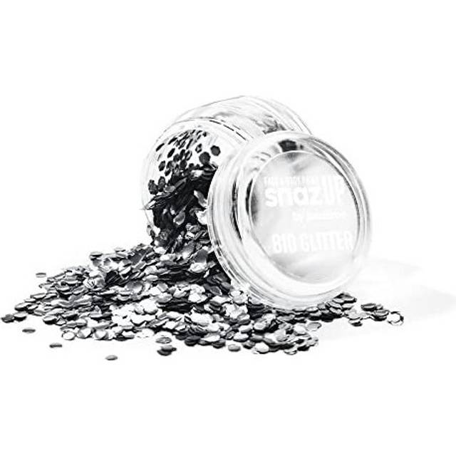 Bio Glitter Biodegradable Chunky Glitter Silver for Face Body and Crafts 3 g