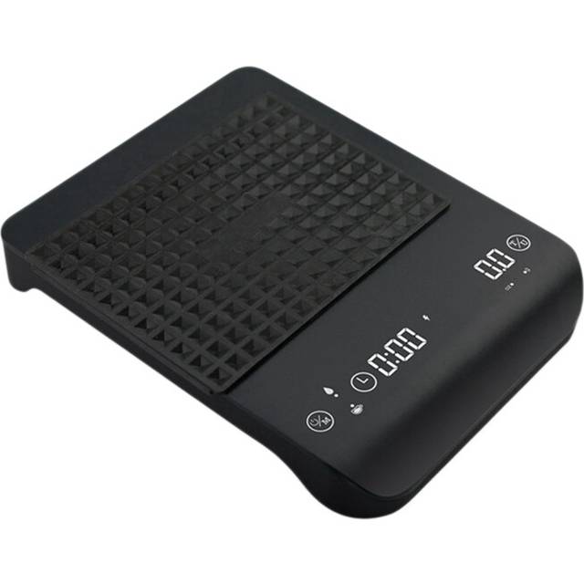 3kg/0.1g Digital Coffee Scale Rechargeable Kitchen Electronic Oz/G Espresso with Auto Touch Sensor