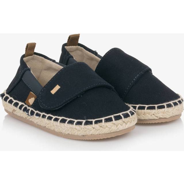 Mayoral Boys Blue Cotton Twill Espadrilles - 25