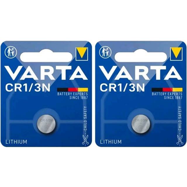 Varta cr1/3n 2l76 cr11108 3v lithium batteries x 2 long expiry dates