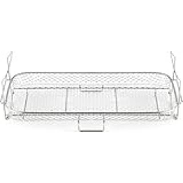 COSORI Rostgaller för 10 liter Dual Blaze TwinFry, Air Fry, Roasting Rack, Ugnstillbehör, Mikrovågsugn, Ånga, 36,8 x 18,8 x 11,6 cm, justerbar höjd