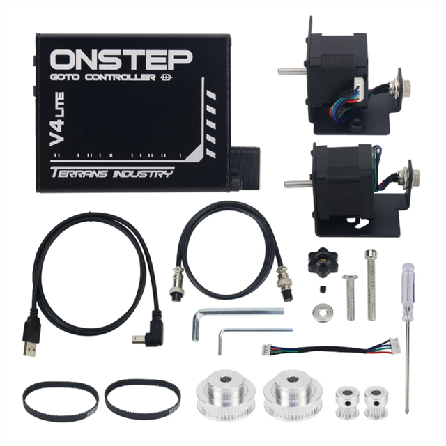 V4-Lite Onstep EXOS2 Equatorial Mount V4 Upgrade Kit Biaxial Tracking Astronomical Accessory