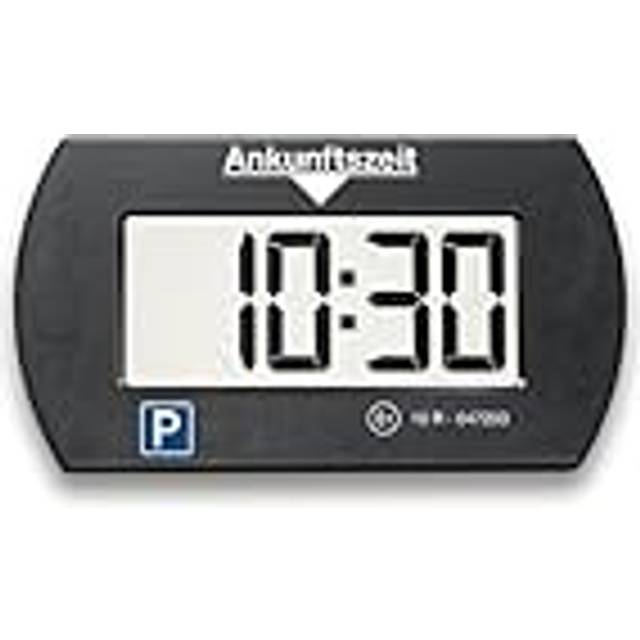 Needit Park Mini Parkeringsskiva, Svart, 9 x 3.6 x 5.2 cm