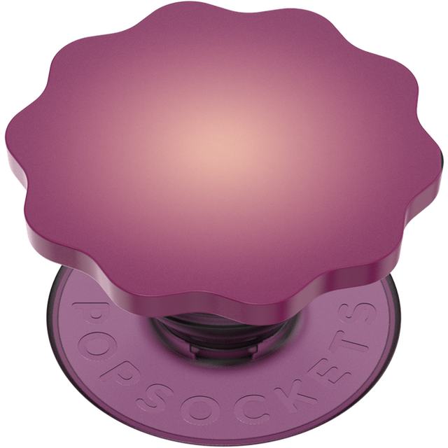 Molded Flower Red Wine Adhesive PopGrip