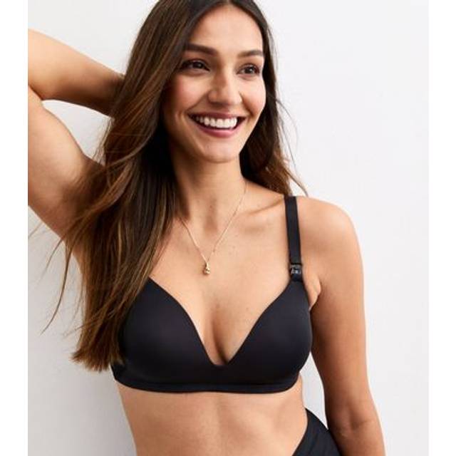 New Look Women's Maternity Black Soft Moulded Nursing Bra - 36D