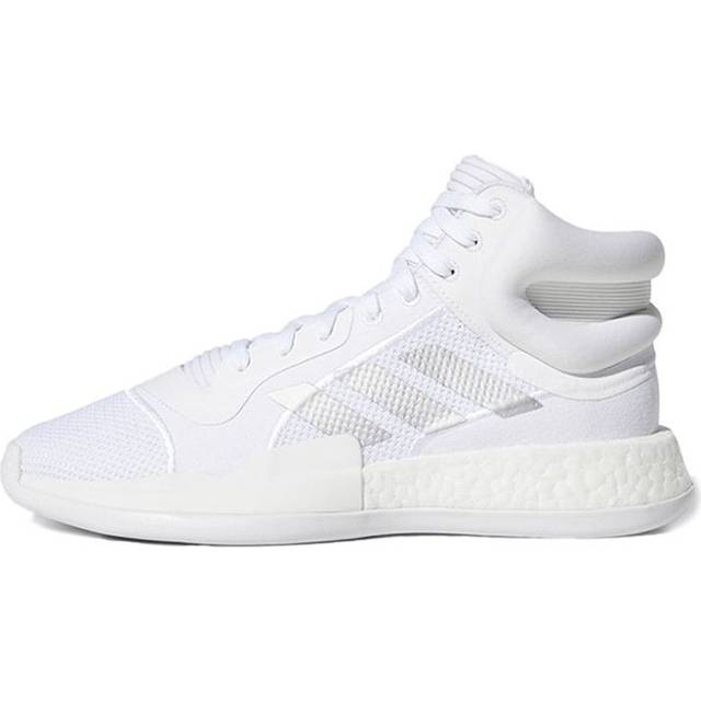 adidas Marquee Boost Vintage basketball shoes 'Silver White' EF9817 - Silver/White - 7.5