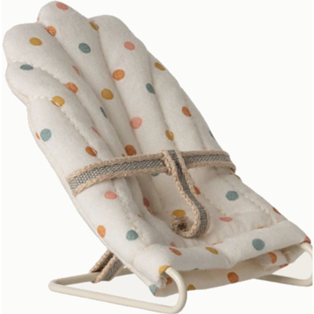 Maileg - Babysitter - My - Tillbehör till dockor - Multi dots - H 7.5 x W6 x D8 cm