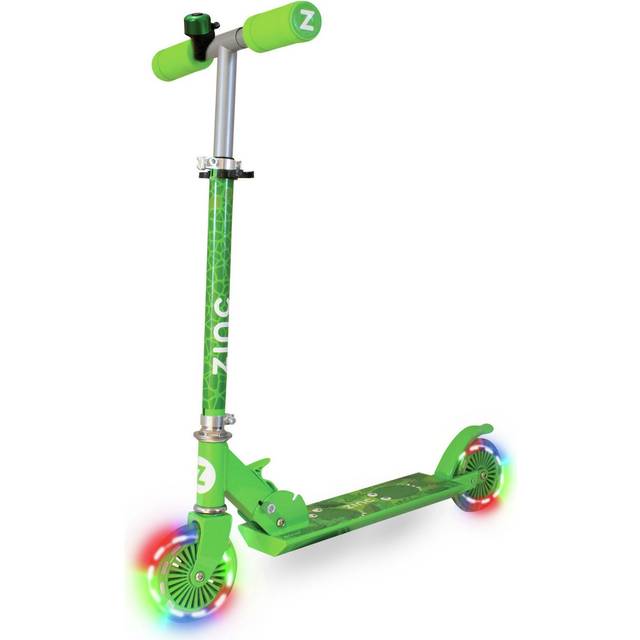 Zinc Dino Foldable Light up 2 Wheel Scooter