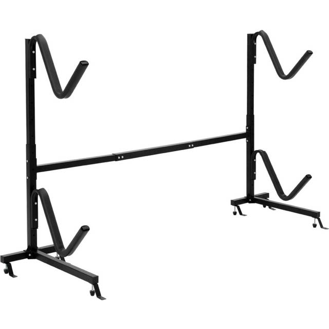 Freestanding Kayak Rack Dual Storage Rack Carrier Stand for Kayaks