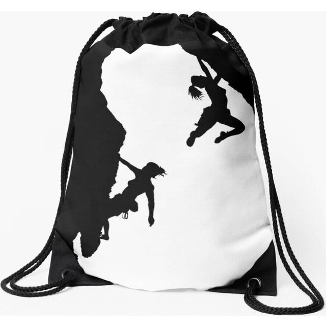 Drawstring Bag women rock climbing Sport Gym Shoe Backpack