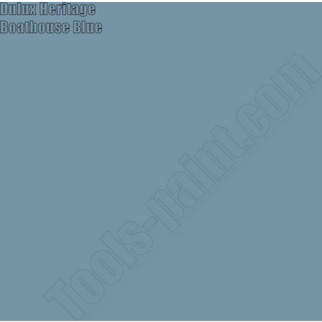 Dulux Heritage Eggshell - Boathouse Blue - ["Blue"]