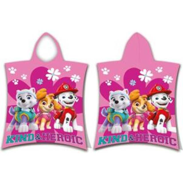 Paw Patrol Kind and Heroic Hooded Towel Poncho