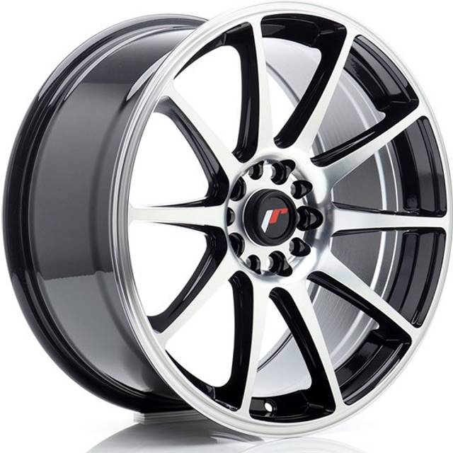 Japan Racing JR11 Black Machined 8,5X18 5/100/108 ET35 CB72,6