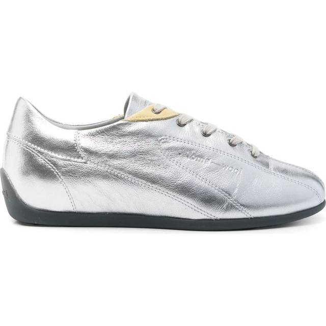 Paloma Wool - Miles sneakers - women - Fabric/Rubber/Calf Leather/Calf Leather - 37 - Silver