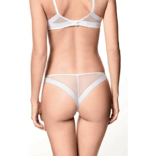 Women's brazilian extra effect seamless laser cut panties lormar