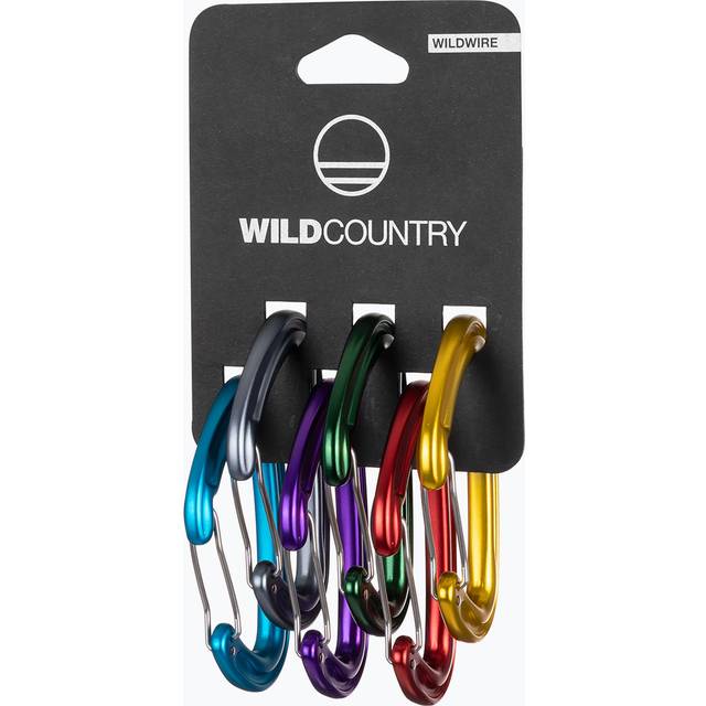 Wild Country Wildwire Rack Carabiner 6 Pack - SS25
