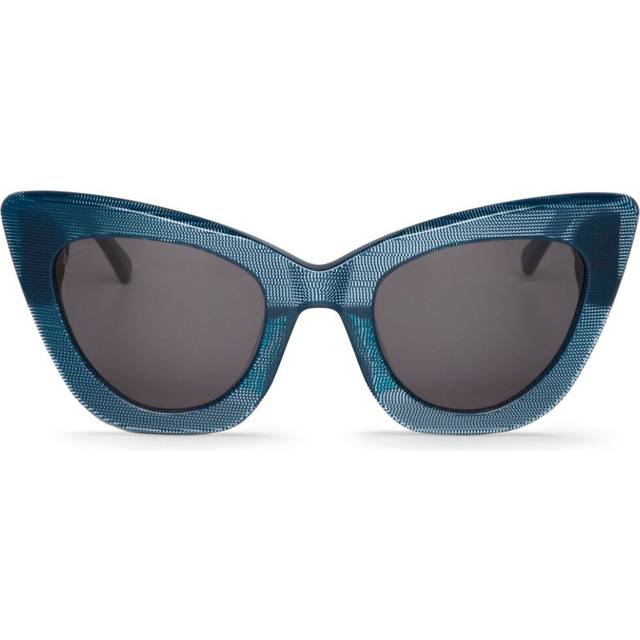 Mr. Boho Tabarca BGL4-11 Women's Sunglasses Blue Size 50 - Shiny Dotted Cobalt Blue (50)