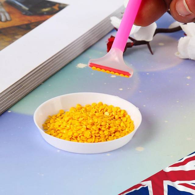 20pcs durable diamond painting trays organizer triangle for diy craft supplies