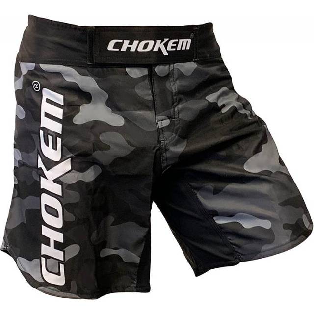CHOKEM: FORCE MMA SHORTS - GRÅ CAMO (Medium)