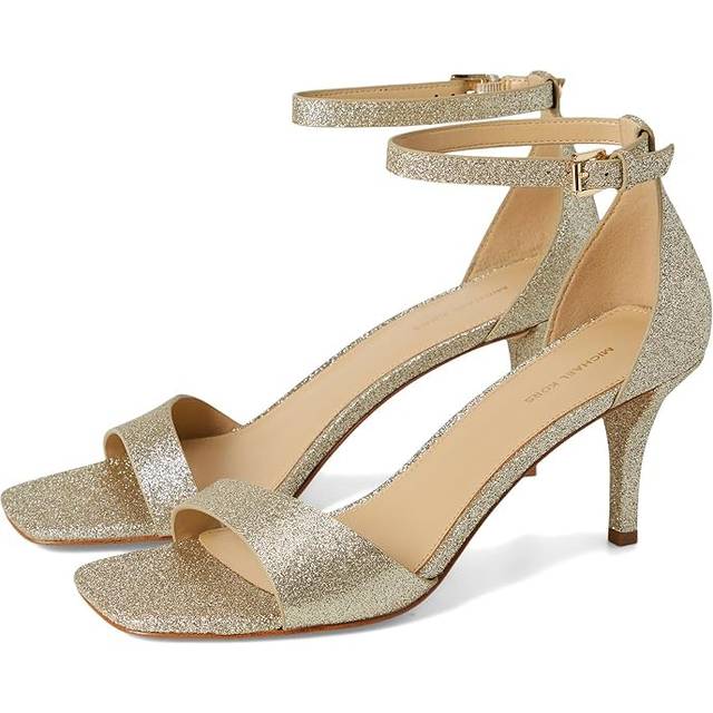 MICHAEL KORS Jaida Heeled Sandal |Silver |38.5