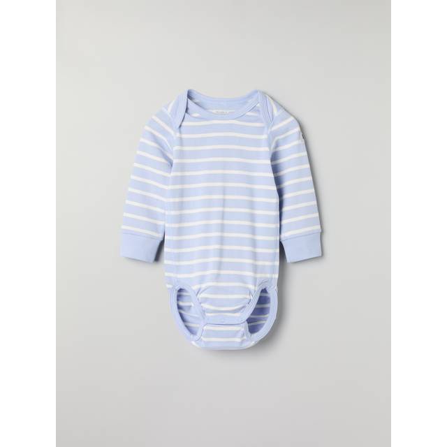 Polarn O. Pyret Baby Organic Cotton Stripe Bodysuit