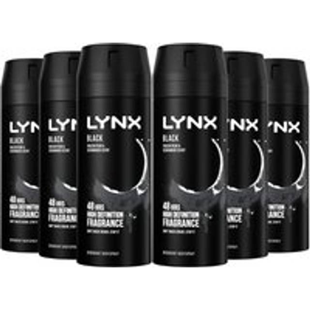 Lynx 48 Hour Aerosol Bodyspray Deodorant Black 150ml