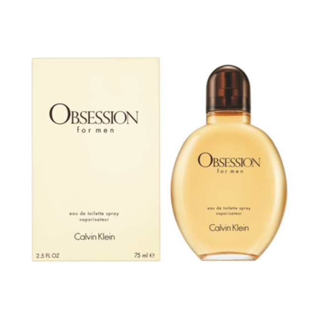 Calvin Klein Obsession for Men Eau de Toilette Spray - 75ml