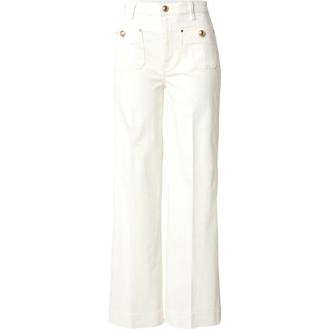 Guess Wide-Leg Jeans - White - 26