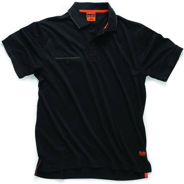 Scruffs Worker Polo Black S