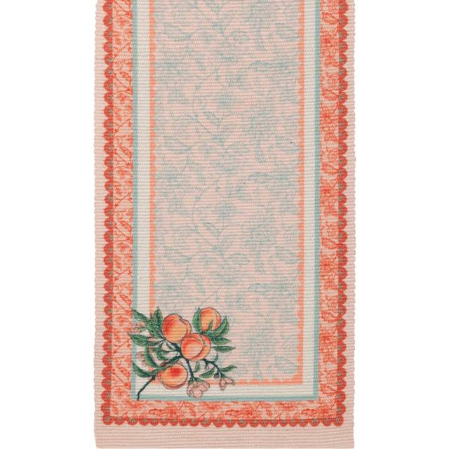 furn. Anemone Peaches Table Runner - Multicolor