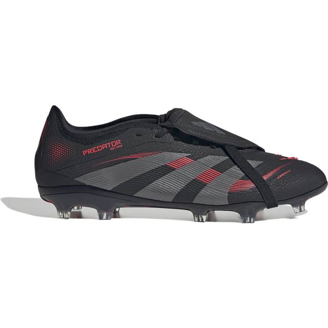 adidas Predator Pro Fold-over Tongue FG Stealth Victory - Svart/Grå/Lucid Red - Gräs (FG) - ['Svart'] (40)