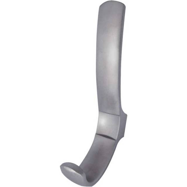 SN Segreto Hat & Coat Hook - Silver (14cm H X 2cm W X 6.5cm D)
