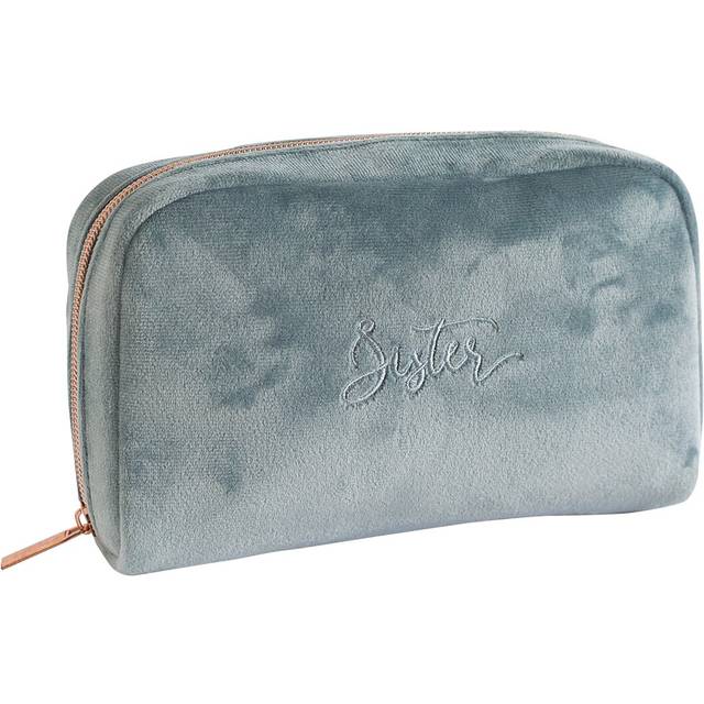 Hana Said with Sentiment Sister Makeup Bag - Velveteen (13cm H X 20cm W X 7cm D)
