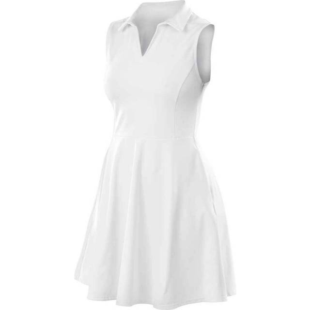(8 UK, White) Spiro Womens/Ladies Recycled Athletic Dress