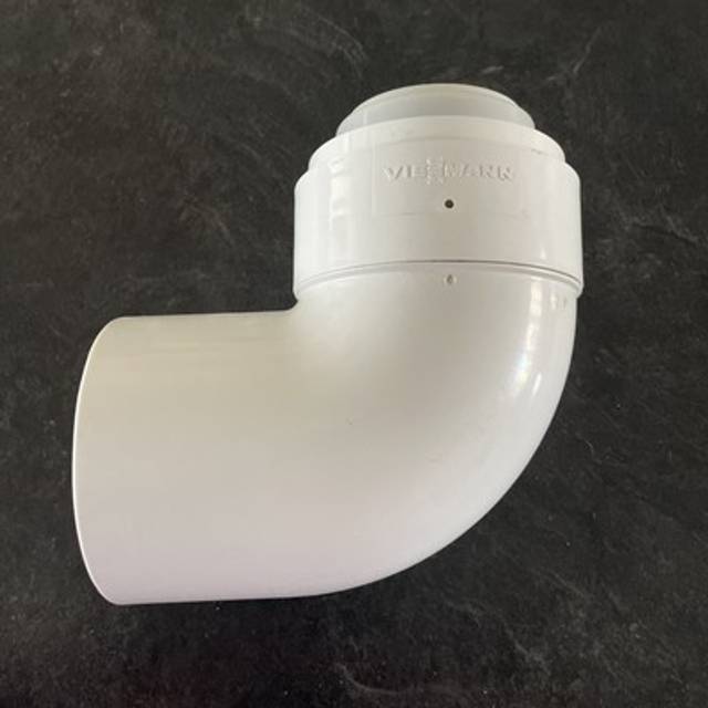 Viessmann Sc 87 Degree Flue Elbow Diameter 60/100 mm 7373226