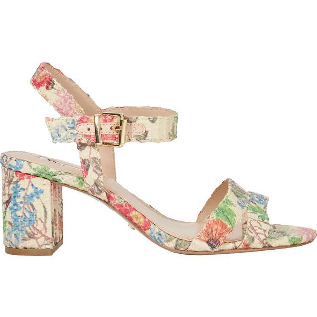 Dune London Wide-fit Merisa Block-heel Sandals - Multi, Multi, Size 8, Women - Print