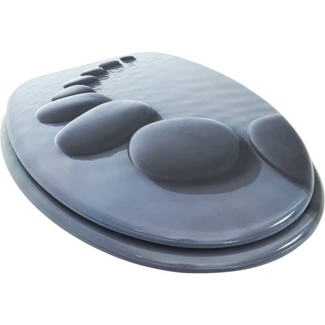 Cebert Toilet Seat Sticker - Blue (4cm H X 43.7cm W X 37.8cm D)