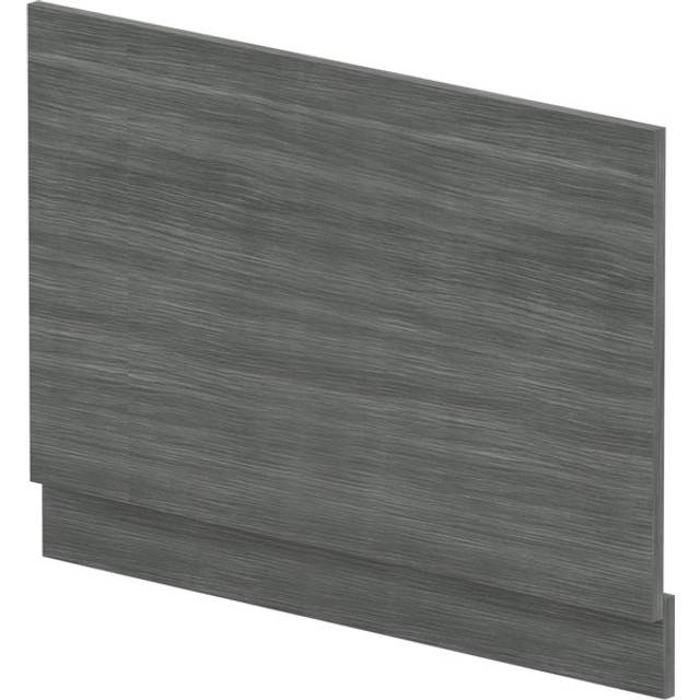 nuie Straight End Panel & Plinth (750mm) - Anthracite, Grey