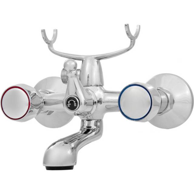 Sterner Wall Mounted Bath Shower Mixer - Chrome (9cm)