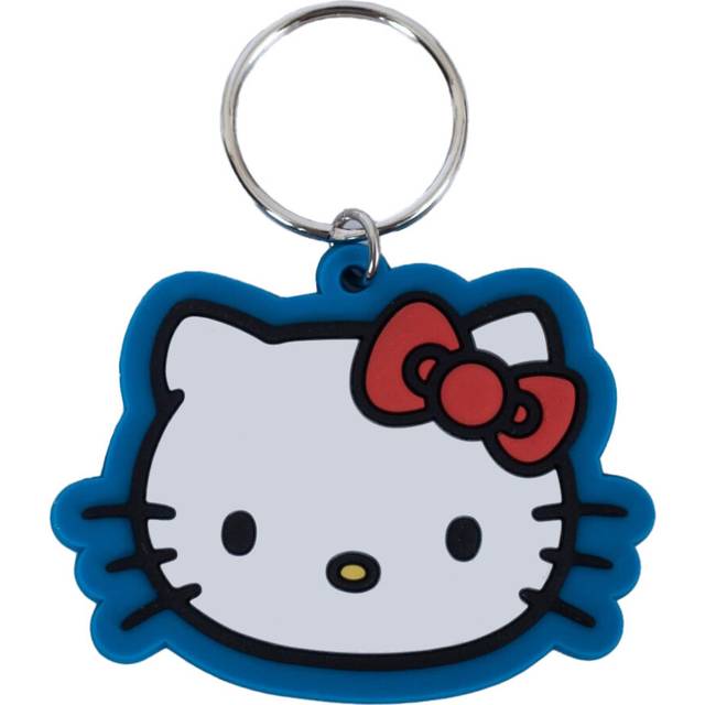 Hello Kitty Face PVC Keyring Official Licensed Product