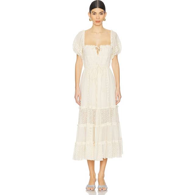 Free People Falling Sun Midi Dress