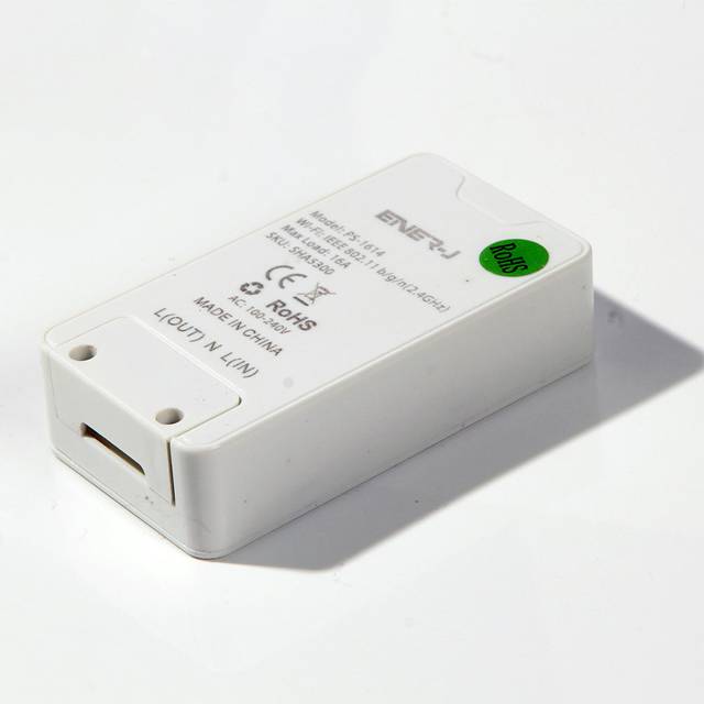 Aliany Wifi Inline Switch Remote Control Light Switch - White