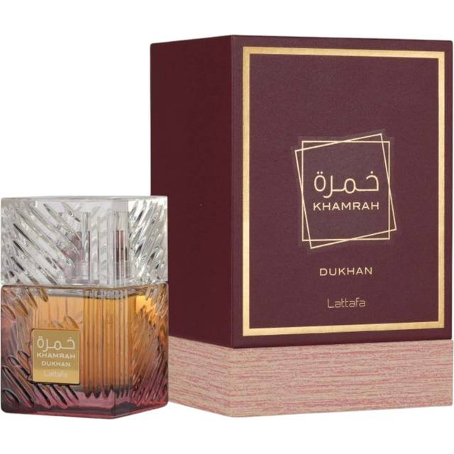 Lattafa Khamrah Dukhan EDP Smoky, Spicy & Bold Oriental Fragrance