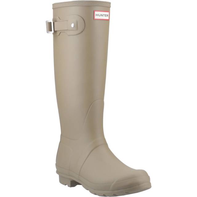 Women's Beige Original Tall Wellies - Grey (7)