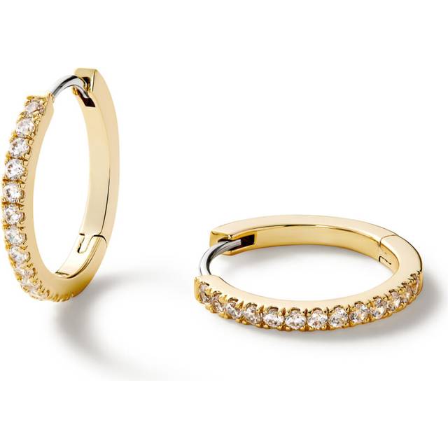 Ana Luisa Gold Huggie Hoop Earrings - Versatile  Easy-To-Stack & Delicate Gold Hoops for Women - Hypoallergenic  Water-Resistant & Tarnish-Free - Styl