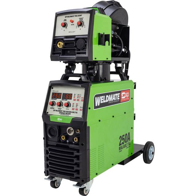 SIP 05753 WELDMATE® PRO 250A MIG/ARC/TIG Synergic Welder with Separate Wire Feed