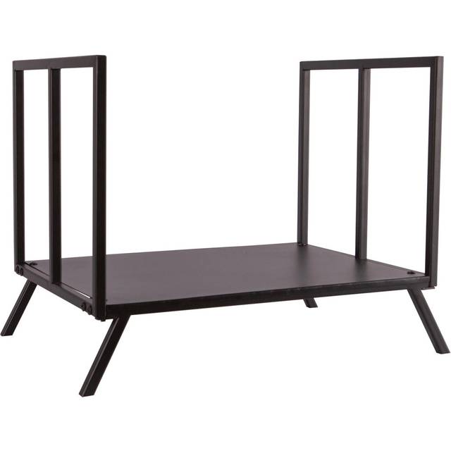 Fireside Log Storage Rack Black - One Size