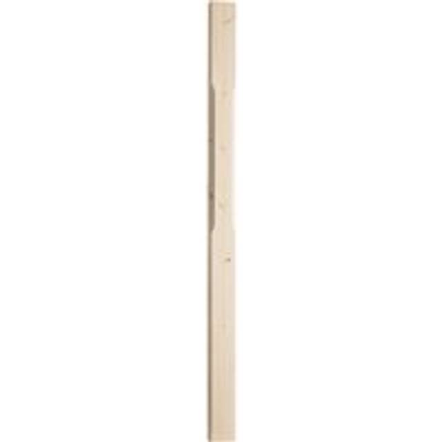 Stair Stop Chamferd Newel Half 91 X 45 X 1500Mm Pine Pefc