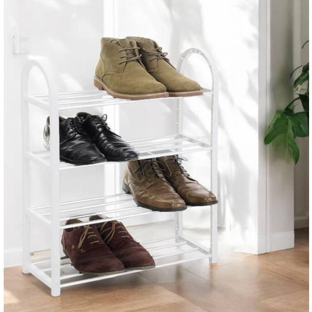 12 Pair Shoe Storage - White (12)